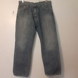 Lacoste Mens Jeans Devonlay Straight Leg Jeans Blue 35 X 30